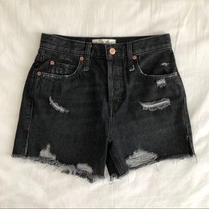 Free People Black Shorts